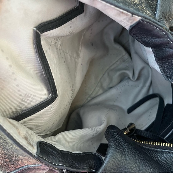 Aimee Kestenburg Black and Gold Women's Handbag - Picture 3 of 8